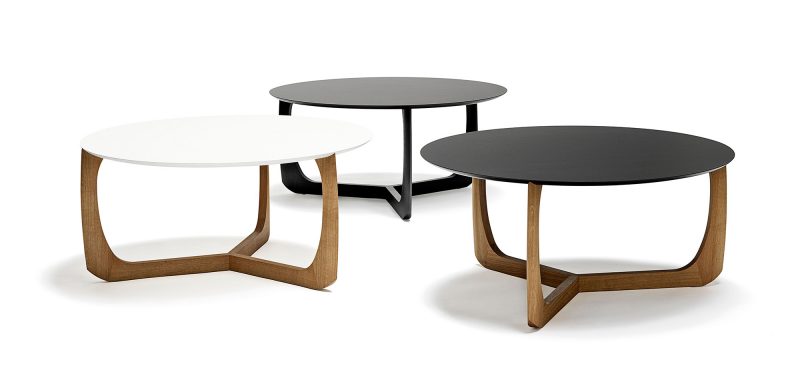 Table basse bois ovale maison du monde