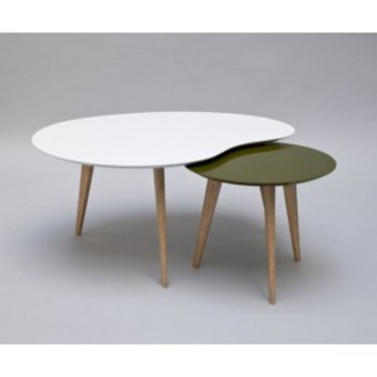 Table basse arrondie