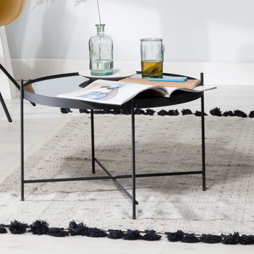 Table basse boule marbre