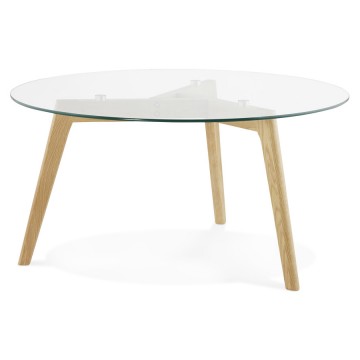 Table basse scandinave plateau