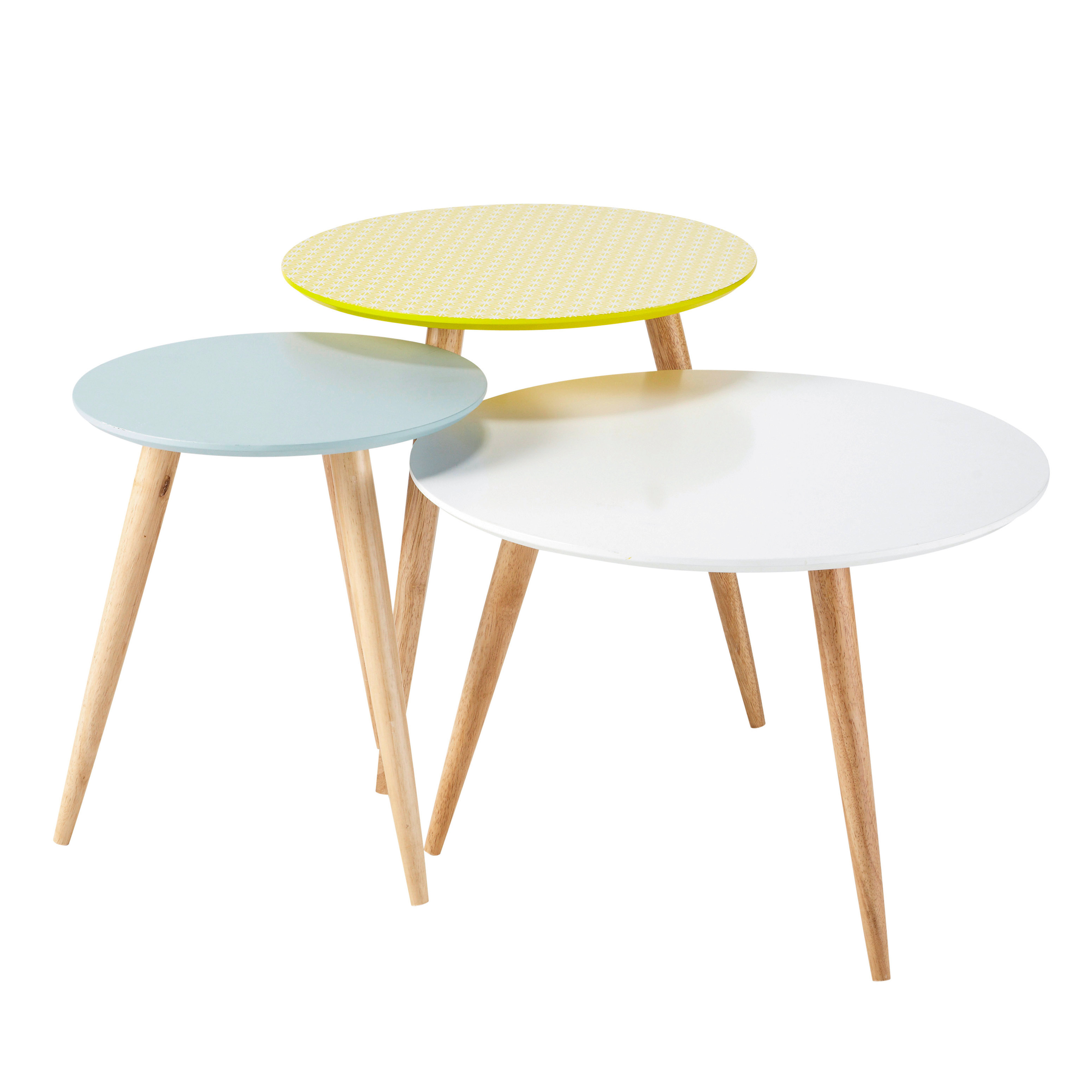 Table basse vintage ronde