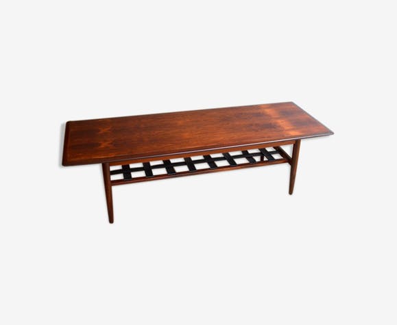 Table basse palissandre scandinave