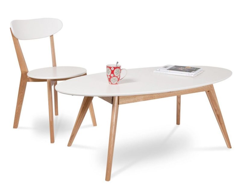 Grande table basse scandinave