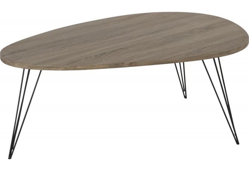 Table basse en métal scandinave