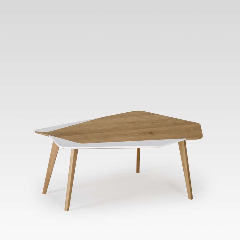 Table basse scandinave pied bois