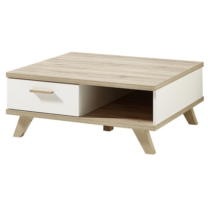 Table basse scandinave beige