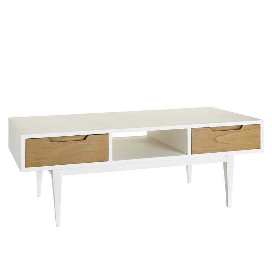 Table basse bois 120 x 60