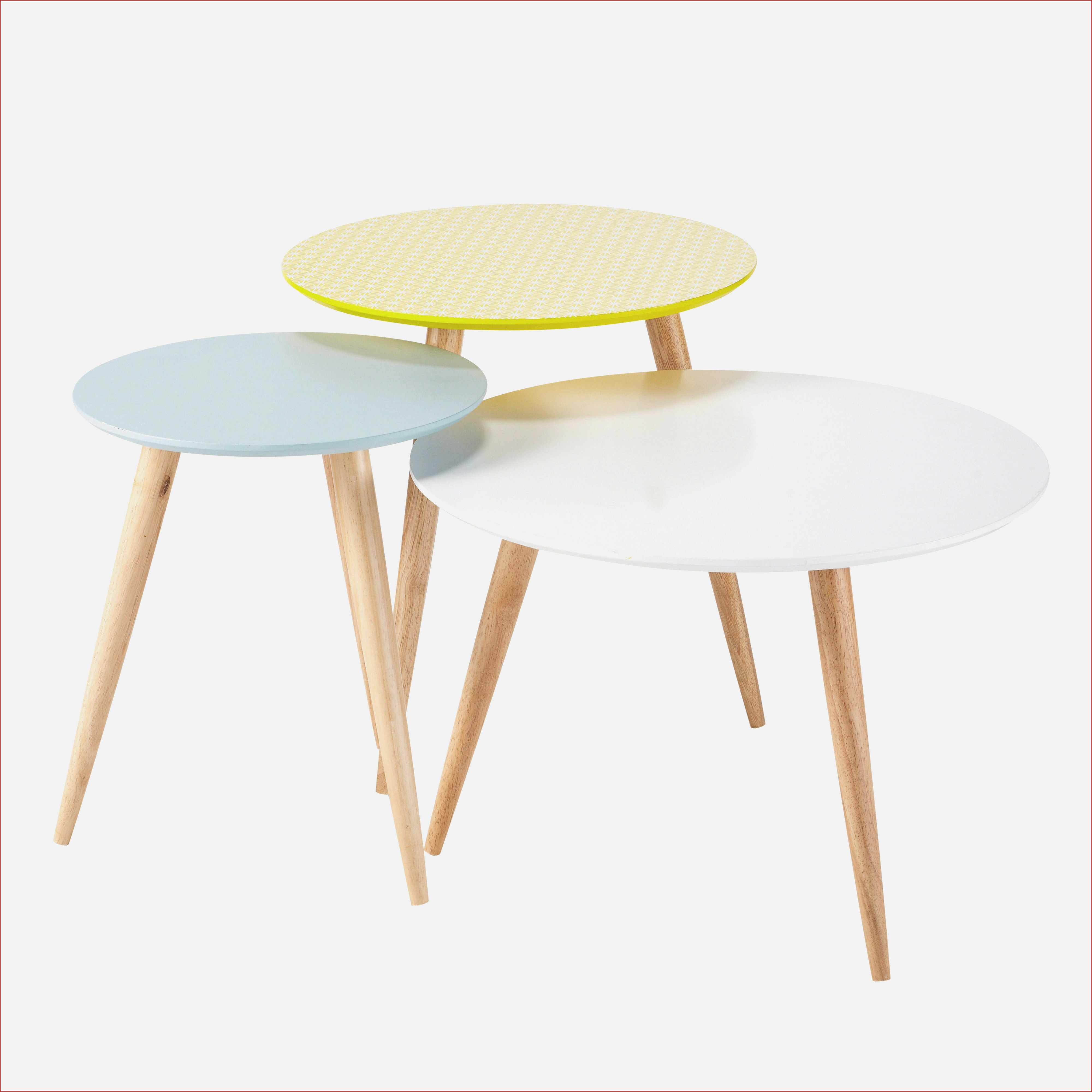 Table basse scandinave par 3