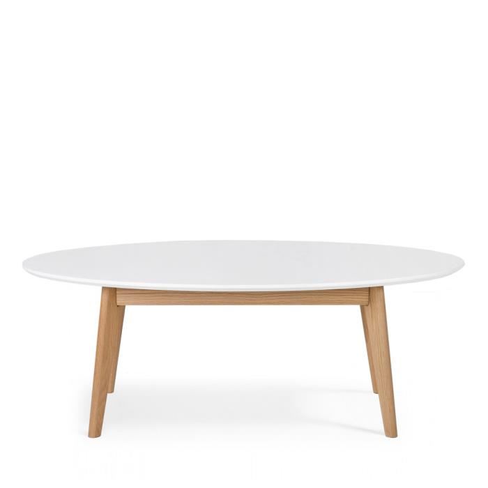 Table basse scandinave de couleur
