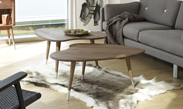 Table basse salon scandinave