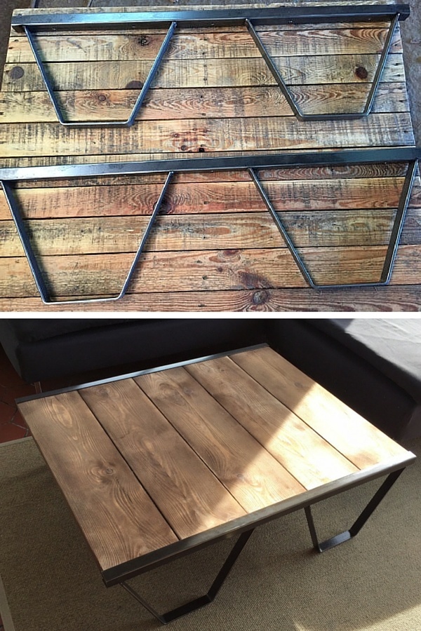 Table basse en palette achat