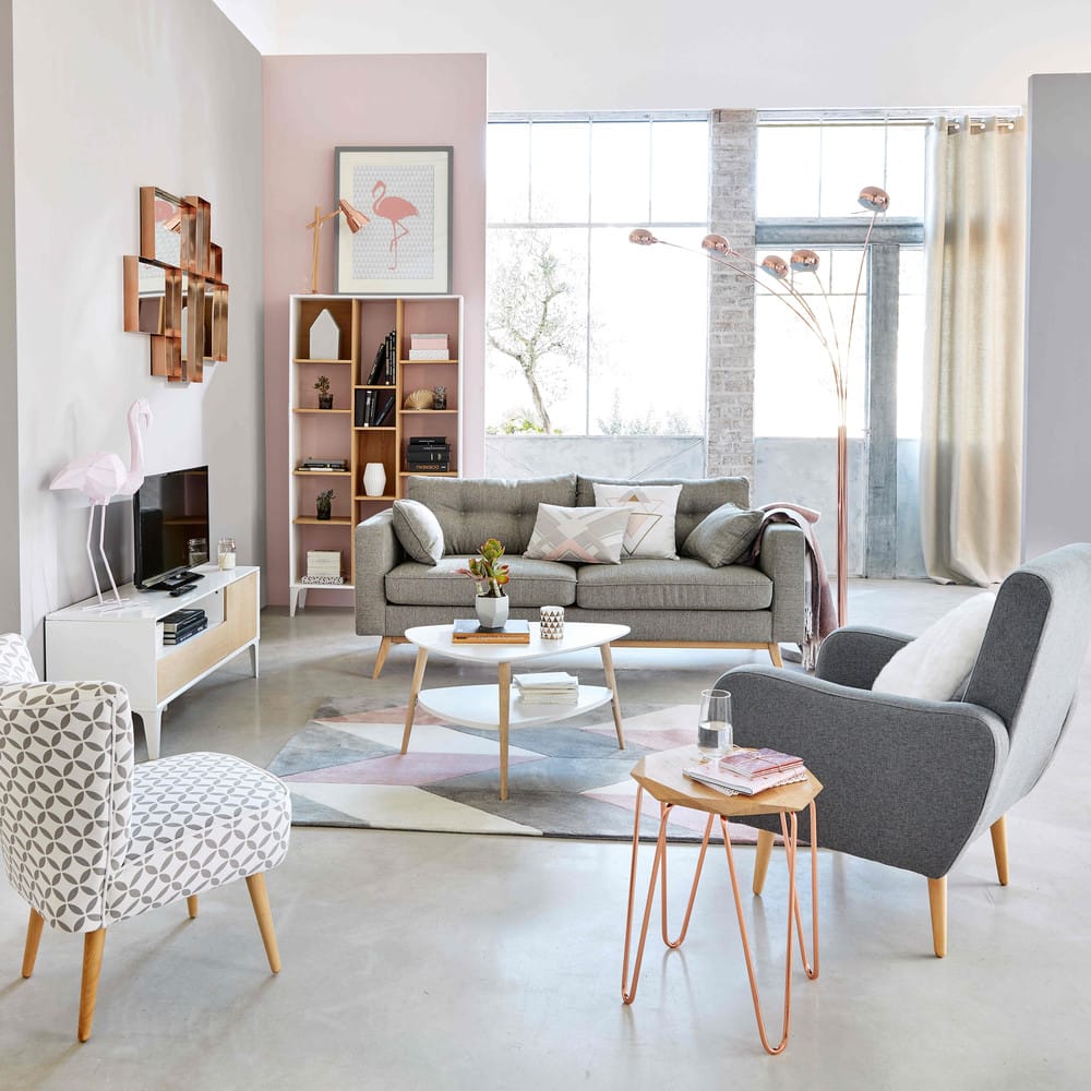 Maison du monde table basse scandinave