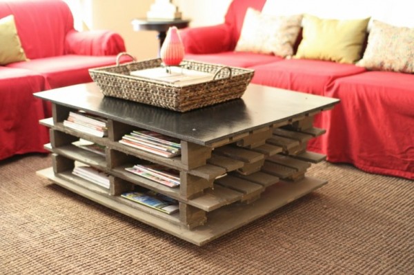 Fabriquer une table basse avec une palette en bois