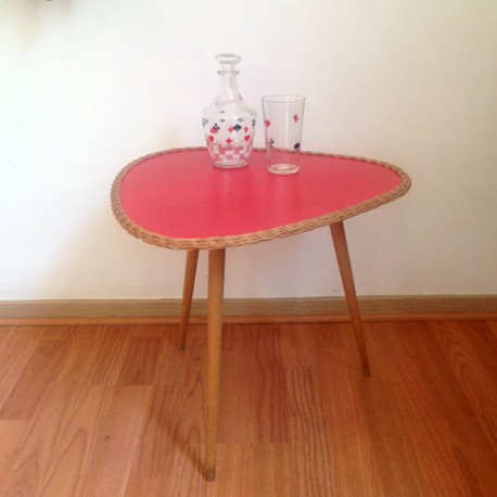 Table basse vintage tripode