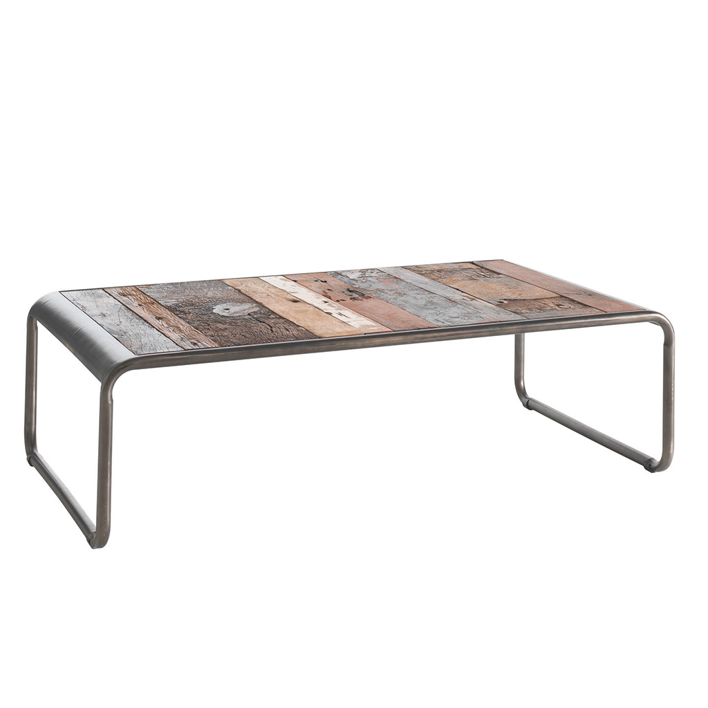 Table basse woody cocktail scandinave