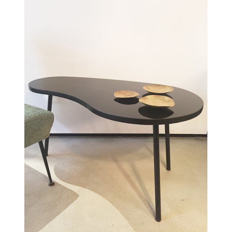 Table basse design haricot
