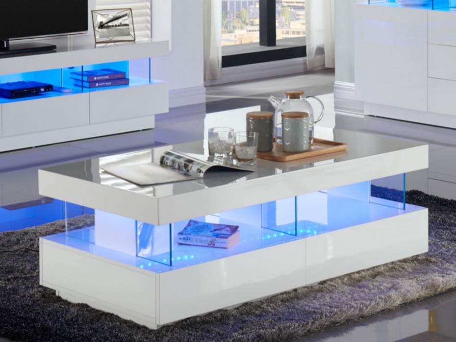 Table basse led but