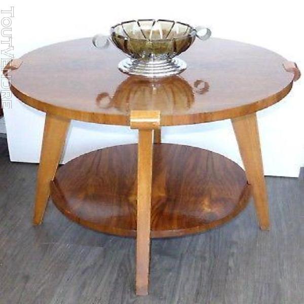 Table basse bois blond