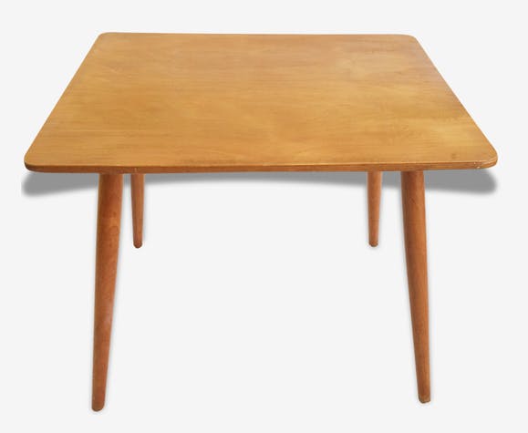 Table basse bois enfant