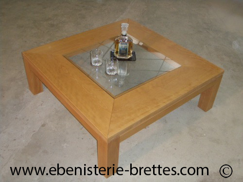 Stockholm table basse en bois de sheesham massif