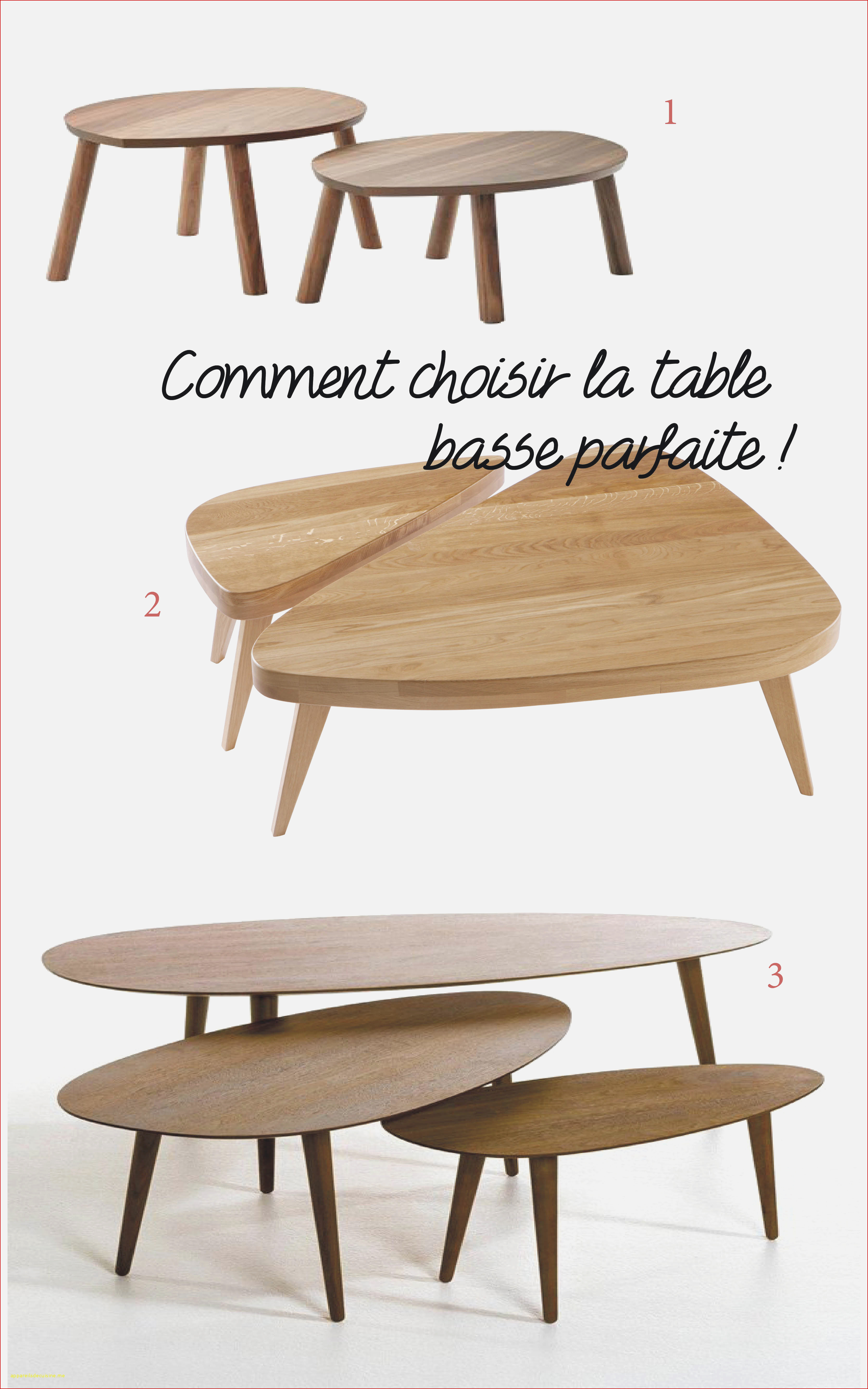 Table basse gigogne salon