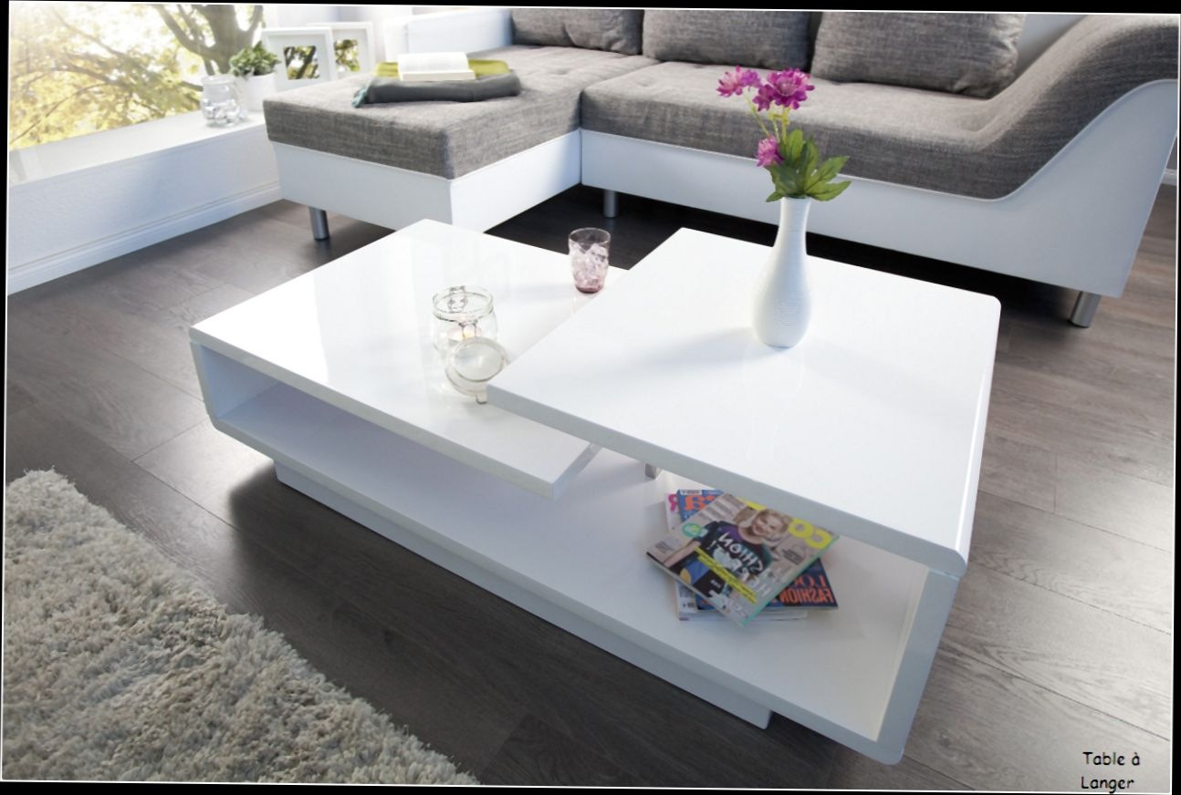 Table basse relevable trabendo