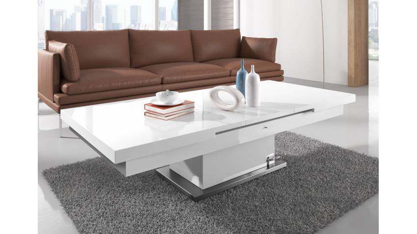 Table basse extensible et relevable