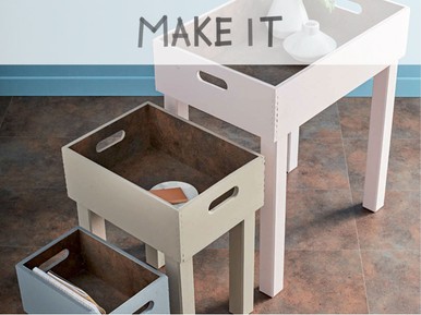 Fabriquer une table basse gigogne
