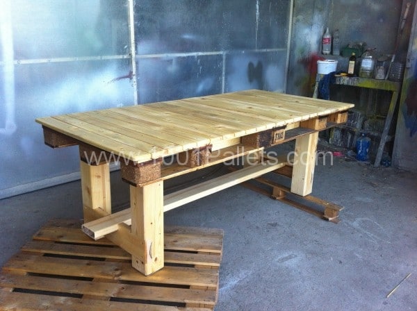 Comment construire table basse palette