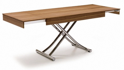 Table basse réhaussable bois