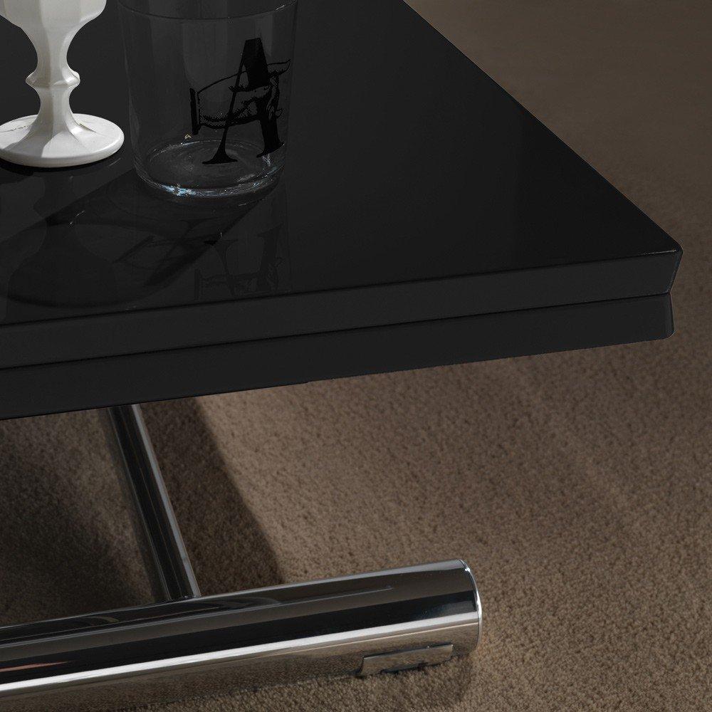 Table basse relevable wengé lift
