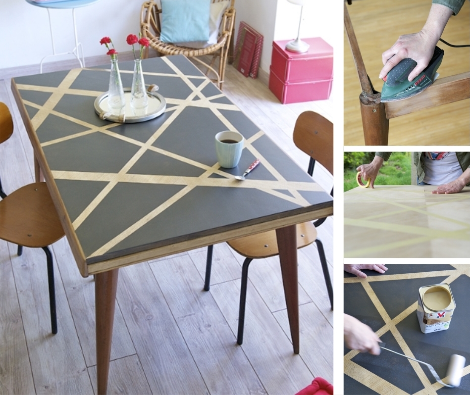 Personnaliser une table basse en verre