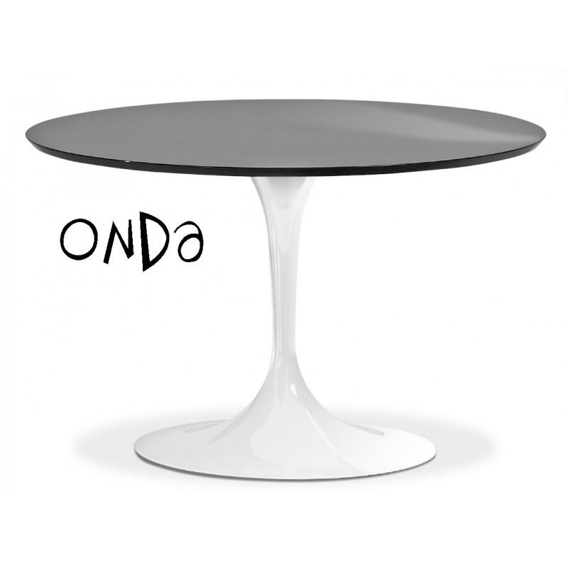 Table basse ronde pied central