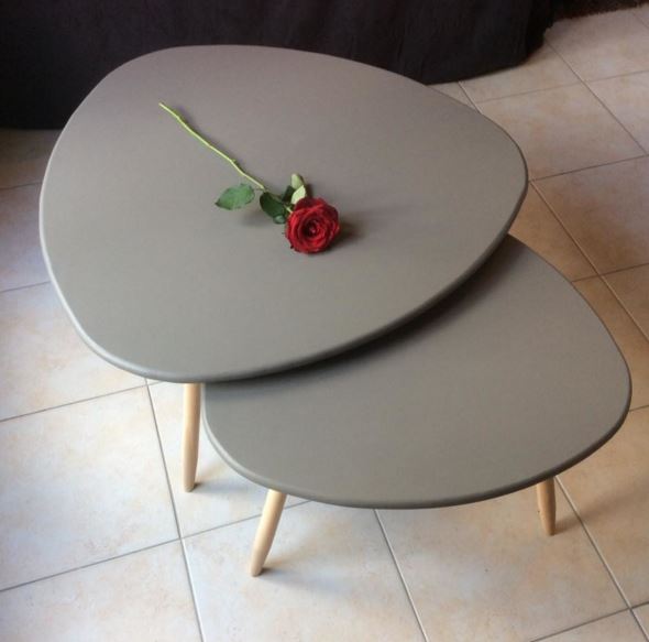 Table basse twist cocktail scandinave