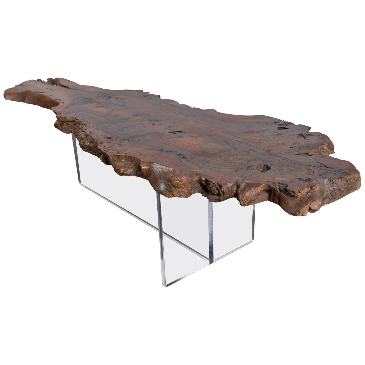 Table basse en vrai bois