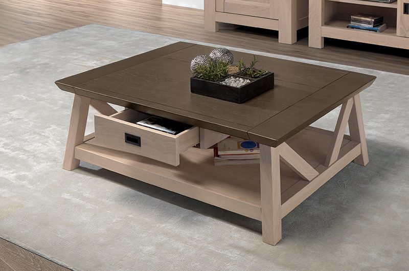 Casa table basse bois