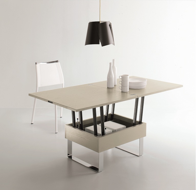 Table basse relevable extensible moderne
