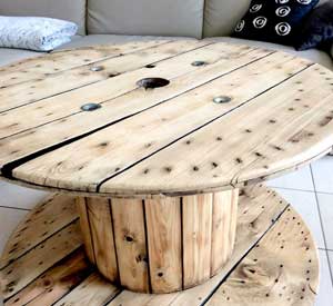 Table basse touret