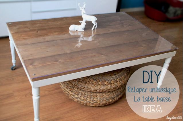 Renover une table basse en verre