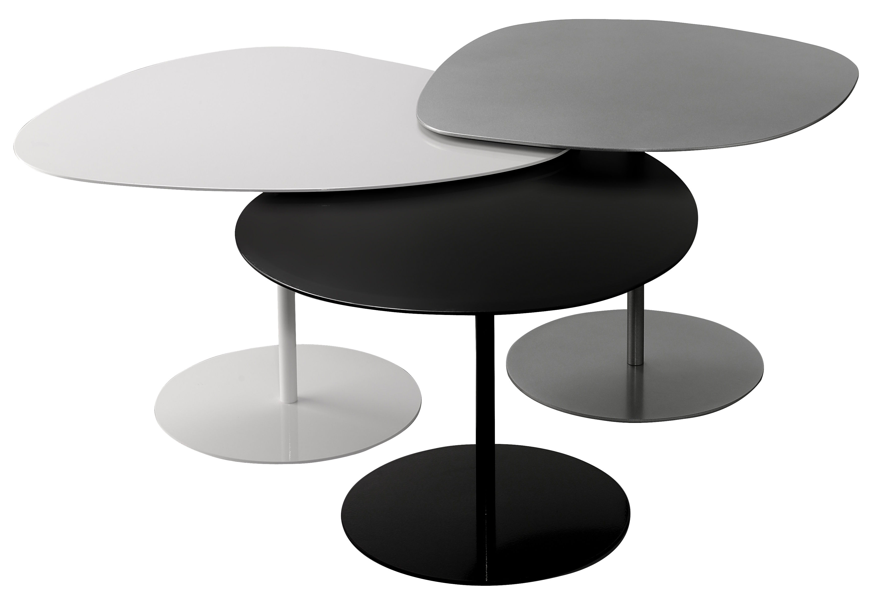 Table basse gigogne forme galet