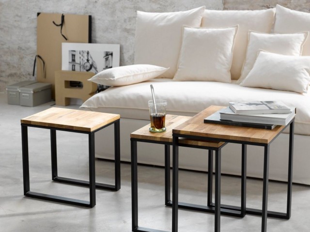 Table basse gain de place