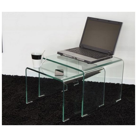 Table basse en verre vera