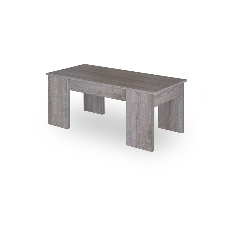 Table basse relevable 120 x 60