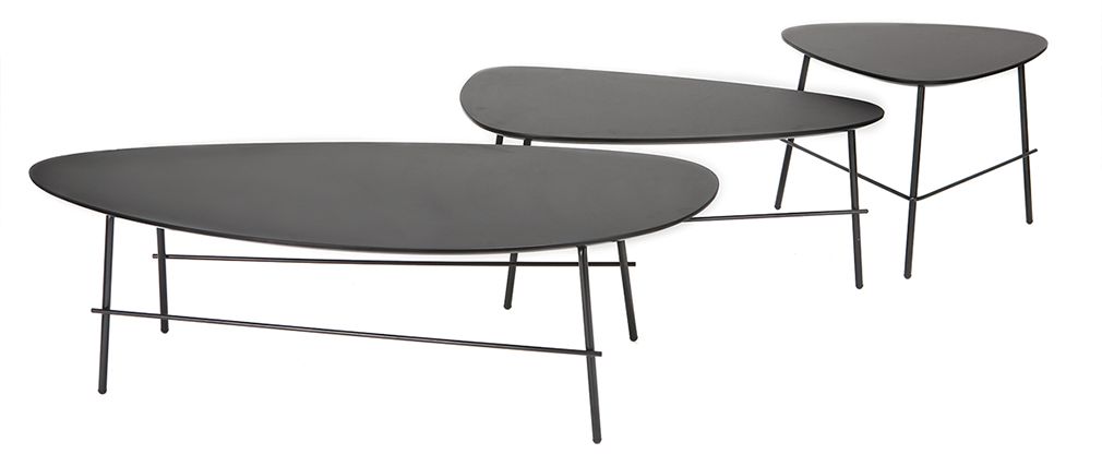 Table basse design en metal