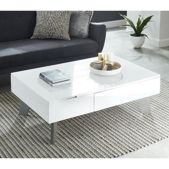 Table basse relevable zanzibar